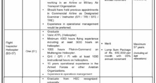 Pakistan Civil Aviation Authority jobs in karachi